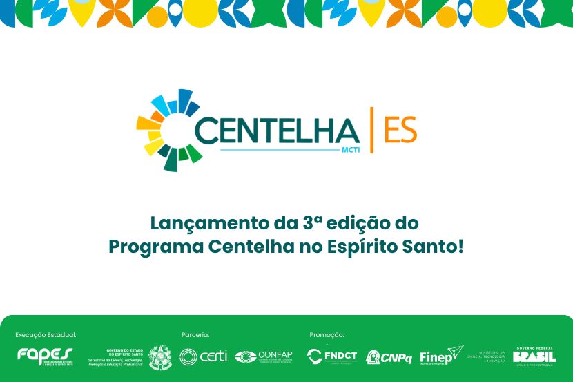 Capa Aviso de Pauta - Lançamento Centelha III