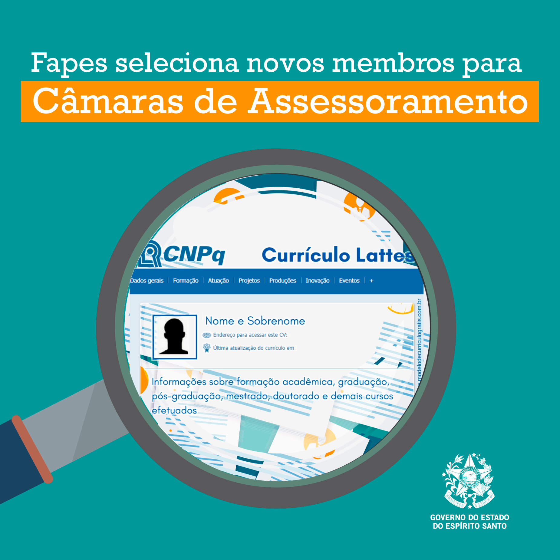 Câmaras de Assessoramento Fapes Secom