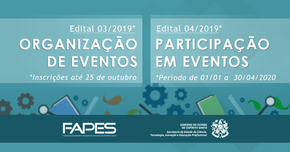 Organização de Eventos / Participação em Eventos (2ª chamada)