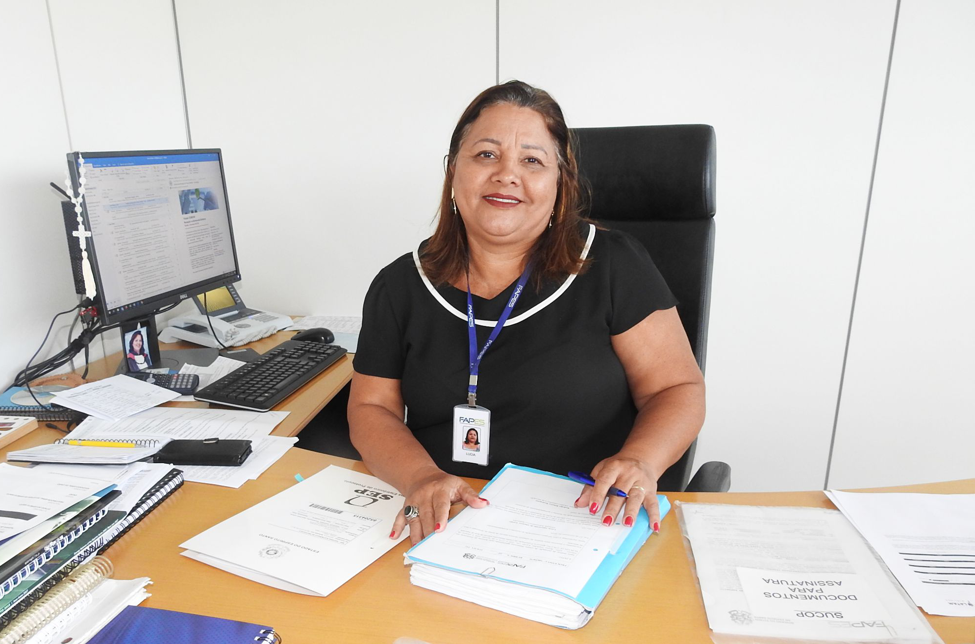 Lucia Araujo -  diretora administrativo-financeira da Fapes