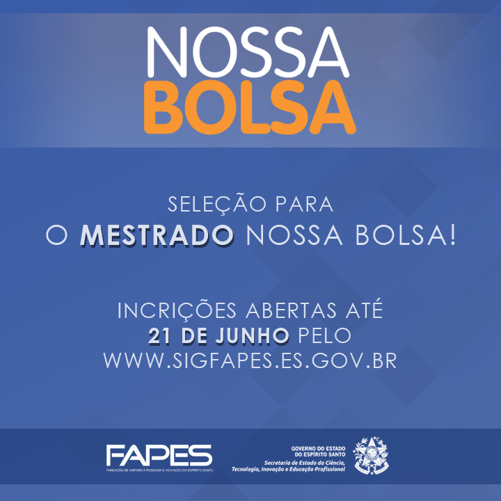 Mestrado Nossa Bolsa - Card