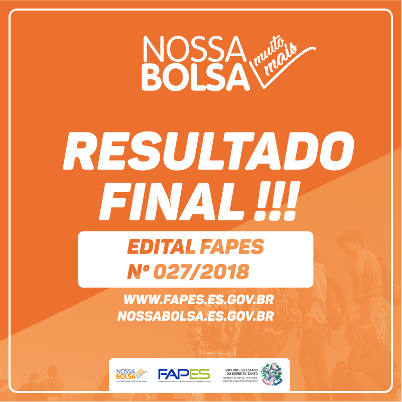 Nossa Bolsa 2019 - Resultado Final