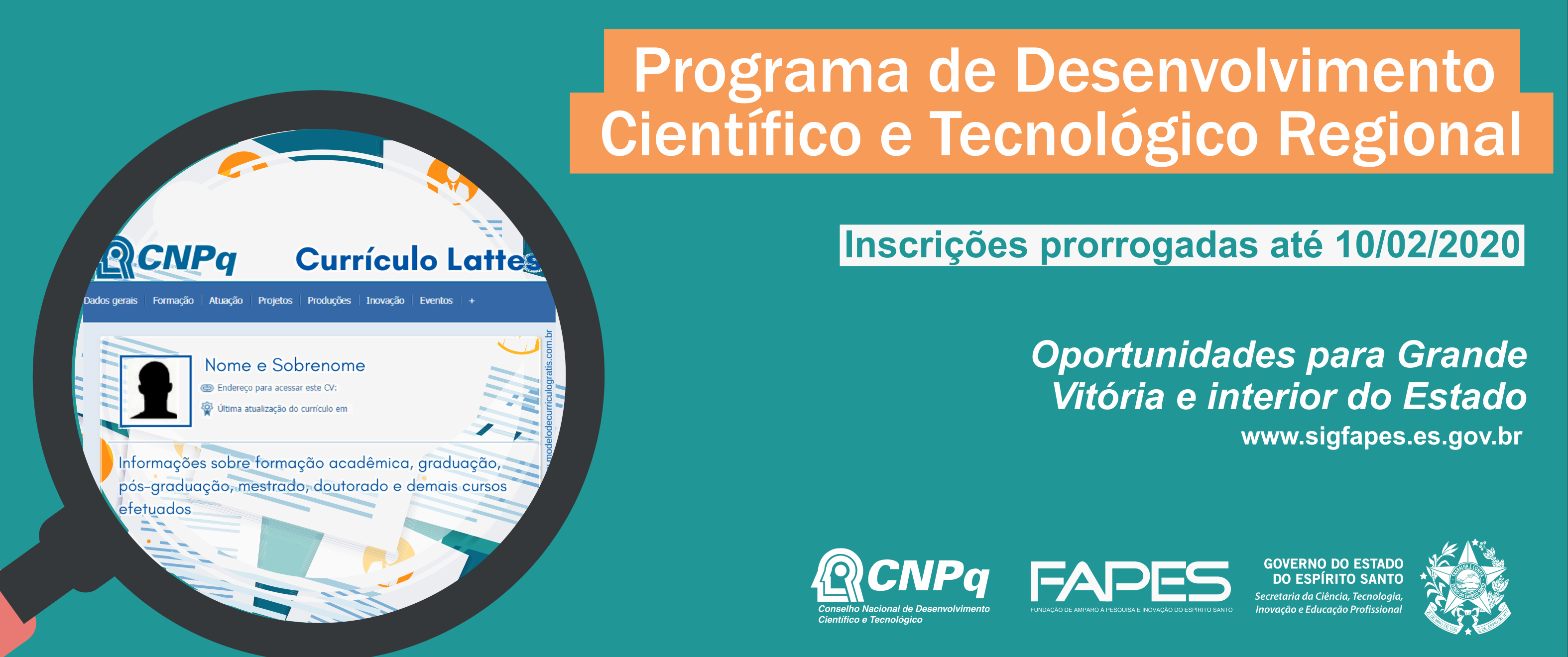 PDCTR 2020 - Prorrogação
